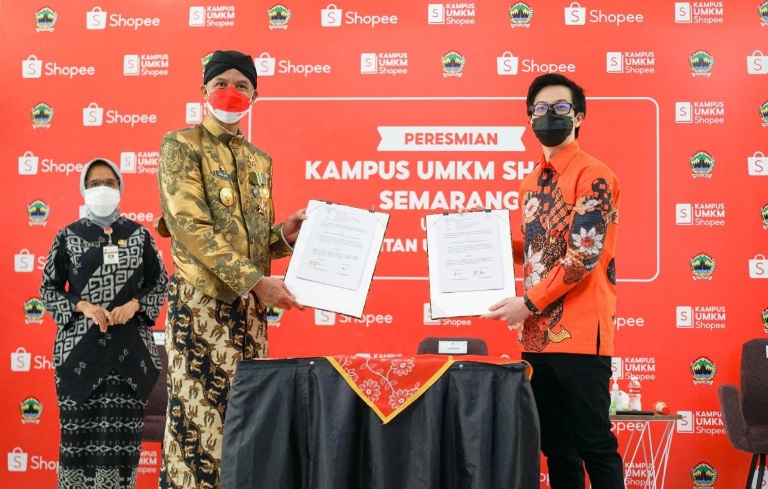 Kampus UMKM Shopee Semarang Diresmikan, Targetkan Total 700 Ribu UMKM Jawa Tengah Go-Digital