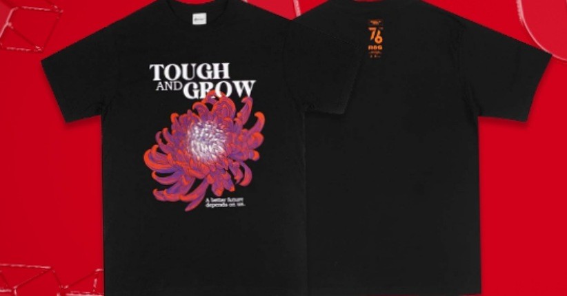 Rayakan Hari Kemerdekaan, Pelaku Kreatif  Hadirkan Tren Kaos Berdesain Bunga Krisan