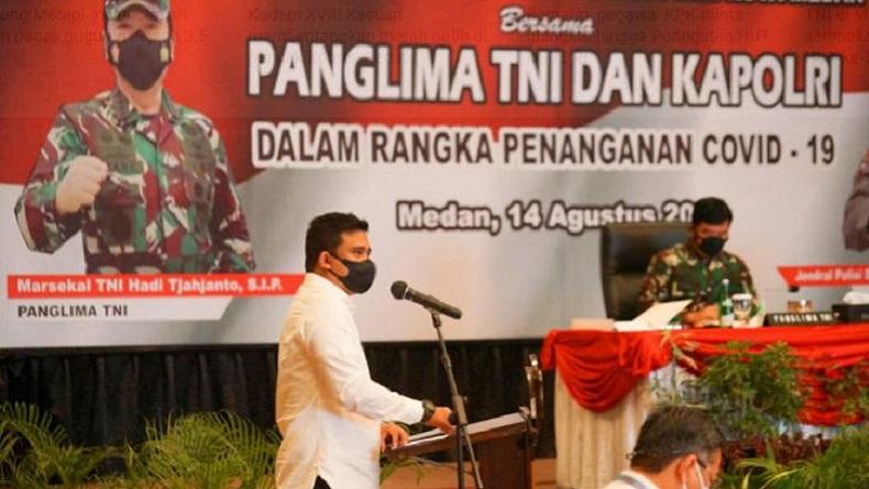 Di Depan Panglima dan Kapolri, Ini Strategi Bobby Nasution Tangani Covid-19 di Medan