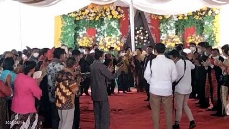 Anggota DPRD Simalungun Gelar Pesta Pernikahan Anaknya di Tengah Penerapan PPKM