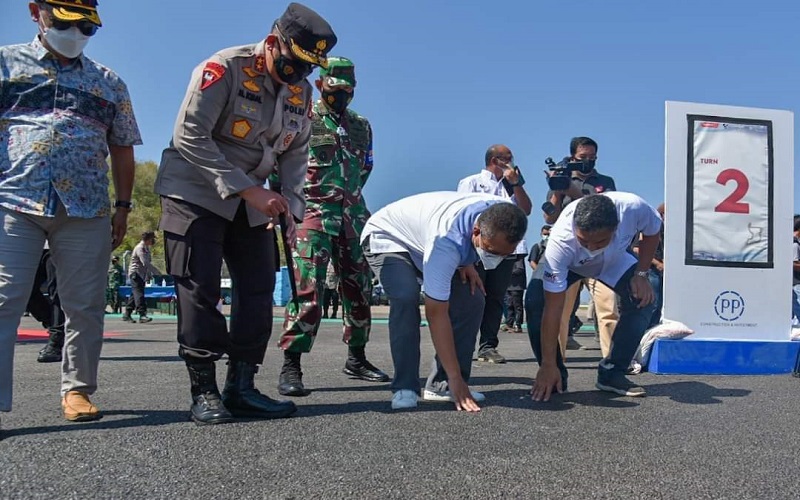 Sirkuit Mandalika Rampung 100 Persen, Gubernur: Hadiah dari NTB untuk Kemerdekaan RI