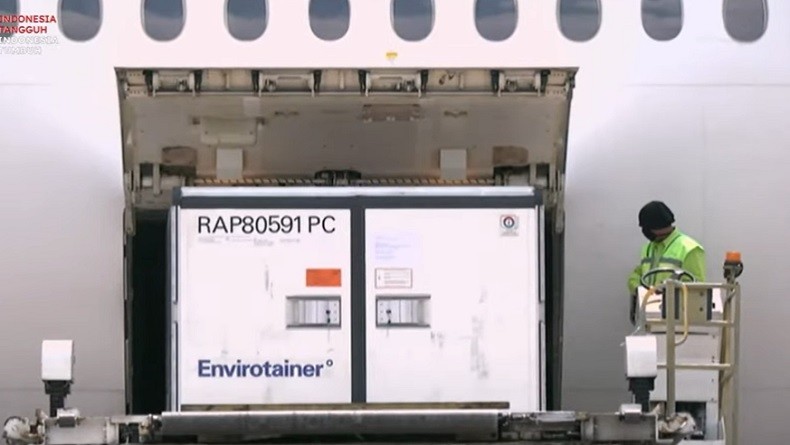 Lima Juta Vaksin Sinovac Kembali Tiba di Bandara Soetta