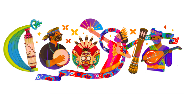 Rayakan Kemerdekaan Indonesia, Google Doodle Tampilkan Keragaman Budaya 