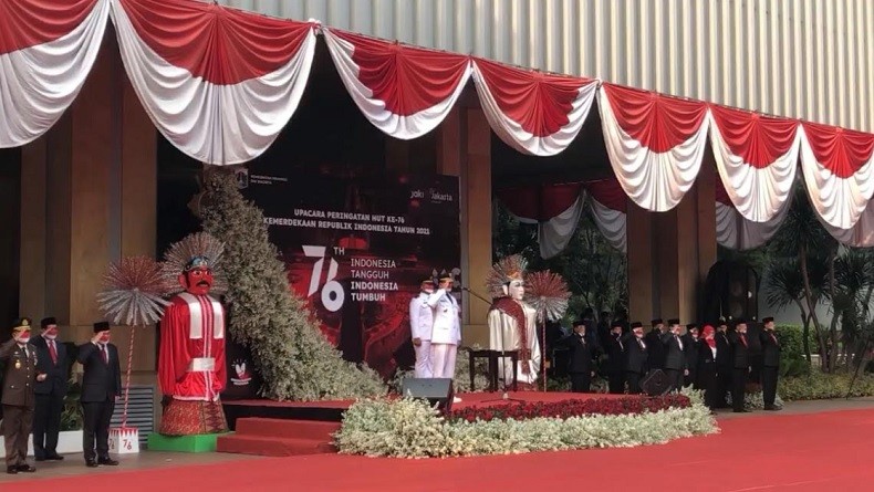 HUT ke-76 RI, Anies: Singkirkan Perbedaan Kita Harus Bersatu Hadapi Pandemi