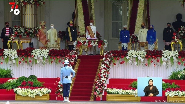 Digelar Terbatas, Upacara Peringatan Detik-Detik Proklamasi Berlangsung Khidmat dan Lancar
