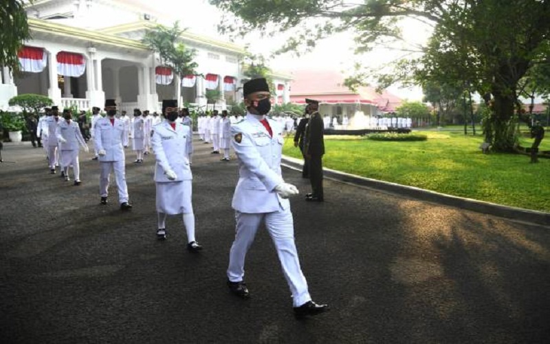 Daftar Nama 68 Anggota Paskibraka 2022 yang Dikukuhkan Presiden Jokowi 