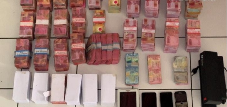 Kasus Peredaran Uang Palsu di Warung, Polsek Cileungsi Tangkap 5 Orang