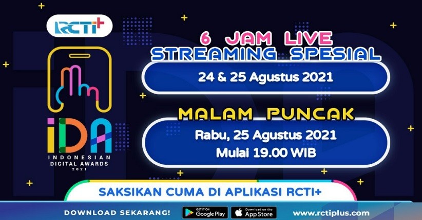Voting Terakhir Hari Ini, Nantikan Acara Spesial Menuju Malam Puncak Indonesian Digital Awards 2021