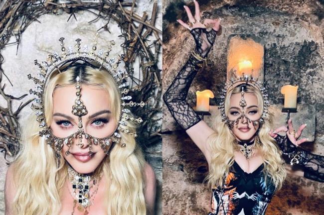 Ulang Tahun Ke-63, Madonna Minta Dibuatkan Headpiece oleh Desainer Indonesia Rinaldy Yunardi   