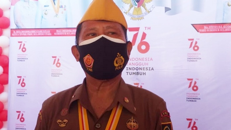 600 Anggota LVRI Dapat Bantuan Tunai Rp500.000 dari Pemprov Sulut