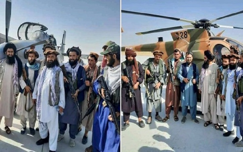 Taliban Kuasai Helikopter dan Pesawat Tempur Canggih Buatan AS dan Rusia