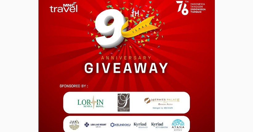 HUT ke-9, MNC Travel Bagi-Bagi Paket Liburan ke Destinasi Super Prioritas, Ikuti 3 Langkah Mudah Ini!