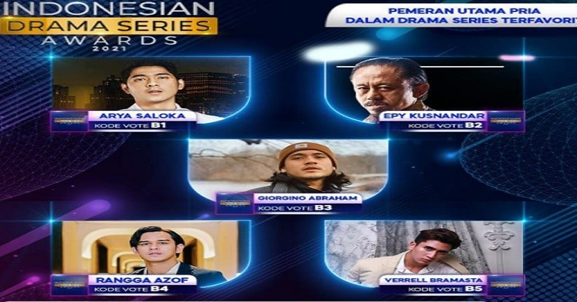  Ada Dua Sahabat yang Bersaing dalam Nominasi Pemeran Utama Pria di Indonesian Drama Series Awards 2021