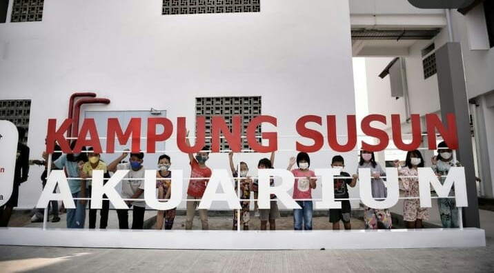 Unggah Foto Ceria Anak-Anak di Kampung Akuarium, Anies: Wajah Pemilik Masa Depan