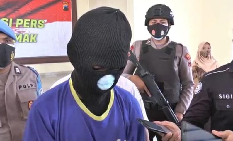 Pemuda asal Demak Bunuh Pacarnya karena Hamil dengan Pria Lain, Mayatnya Dibuang ke Sungai