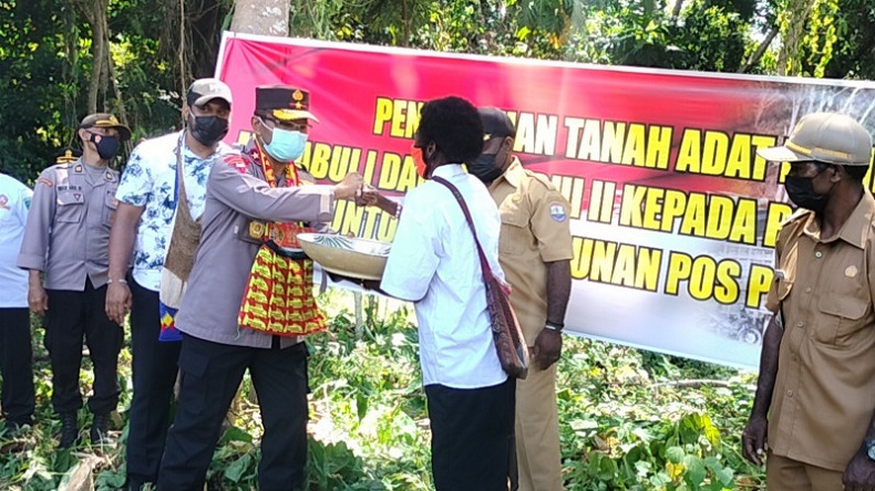 Warga di 2 Kampung Manokwari Selatan Hibahkan Lahan Adat untuk Pos Polisi