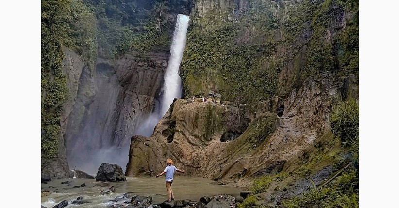 Liburan ke Curug Lembah Pelangi Bogor, Pemandangannya Indah saat Matahari Terik