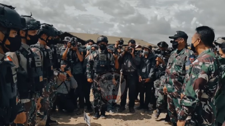 Dengar Prajurit TNI Tawarkan Kopi ke Tentara US Army, KSAD Jenderal Andika Perkasa Tertawa Ngakak