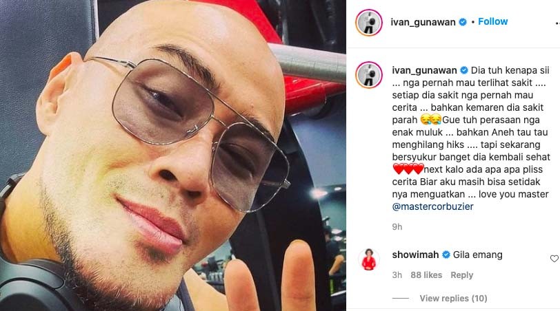 Deddy Corbuzier Sempat Kritis akibat Covid-19, Ivan Gunawan: Gue Tuh Perasaan Nggak Enak Mulu