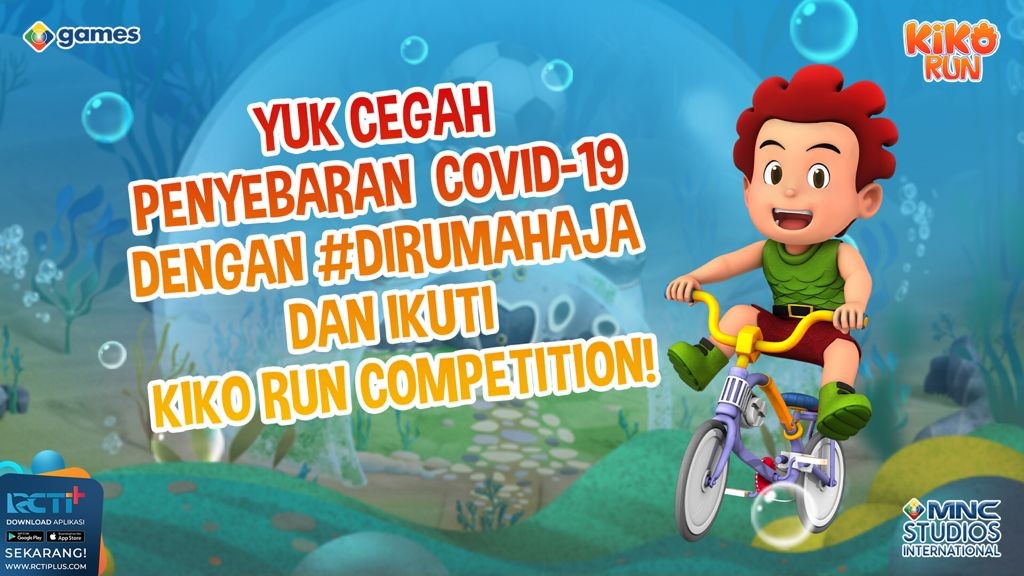 Ikuti Kiko Run Competition di Rumah Saja Bantu Cegah Penyebaran Covid-19