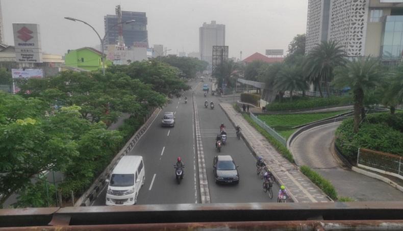 Begini Arus Lalu Lintas di Depan Margo City Depok Usai Suara Ledakan