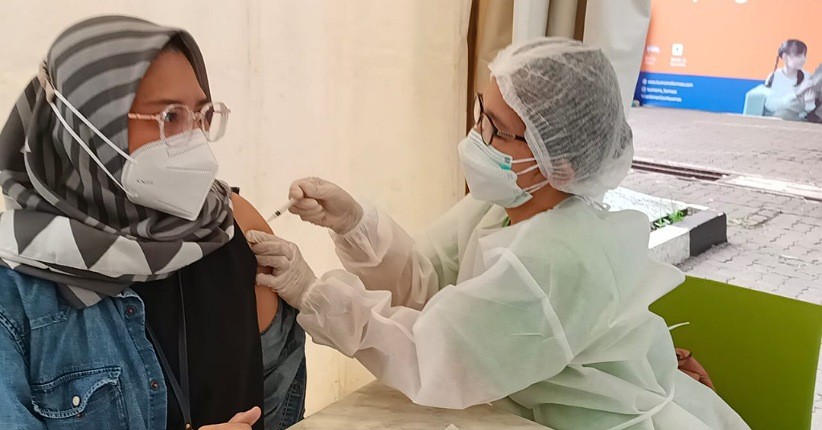 Vaksin Dosis Ke-2 Kemenparekraf dan MNC Peduli, Jessica Tanoesoedibjo: Ikut Bantu Pemerintah