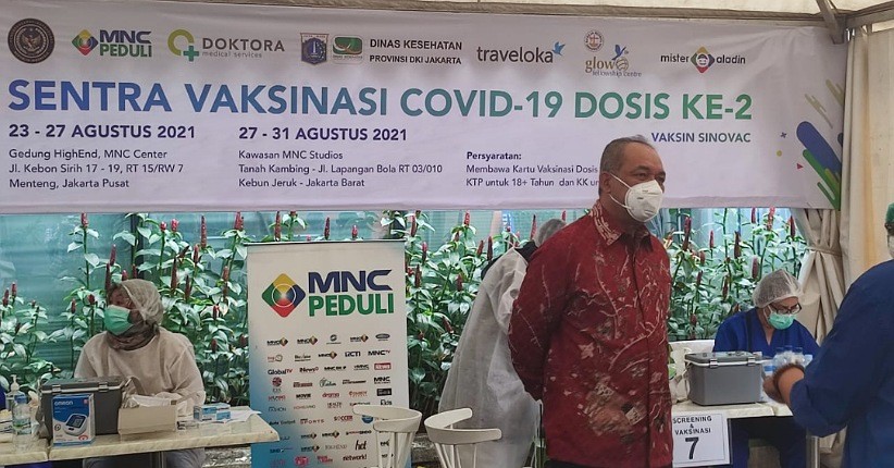 Ketua MNC Peduli Targetkan Jumlah Peserta Vaksinasi Ke-2 Sama dengan Pertama