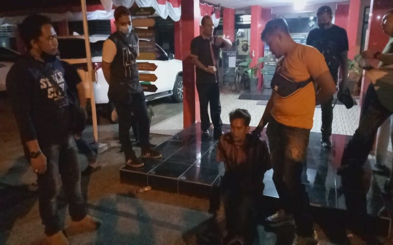 Pakai Sabu dan Halusinasi, Pria Ini Bacok Teman Sendiri 