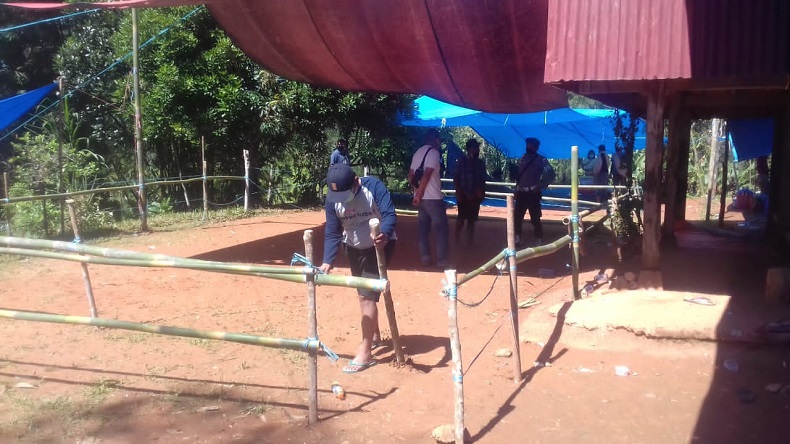 Polisi Bubarkan Arena Judi Sabung Ayam, Warga Kocar-kacir Petugas Datang
