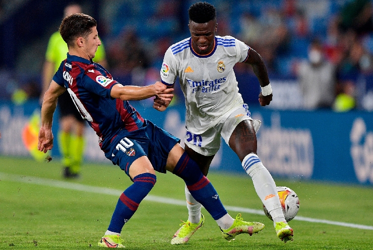 Hujan Gol, Real Madrid Diimbangi Tuan Rumah Levante