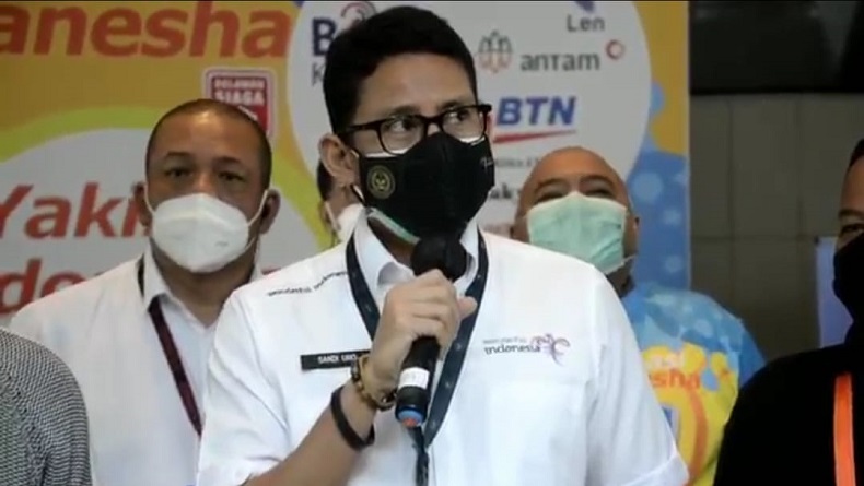 Sandiaga Uno: 21 Agustus 2021, Vaksinasi di Jawa Barat Baru 21,8 Persen