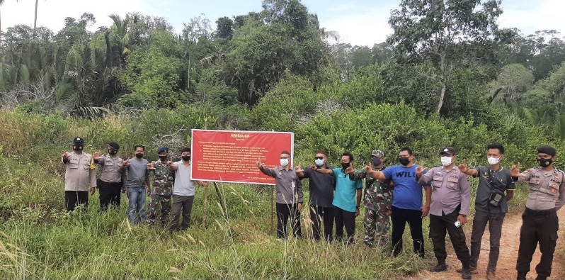 Polisi Monitor Tambang Timah Ilegal di Kawasan Hutan Lindung      