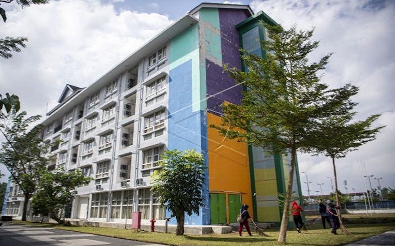 Covid-19 Sumsel Menurun, Pasien di Wisma Atlet JSC Palembang Tersisa 45 Orang