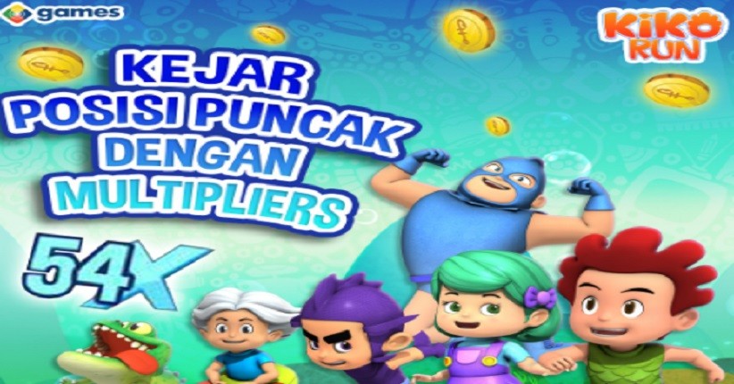 Raih Skor Terbaikmu dengan Multiplayer dan Menangkan Kiko Run Competition