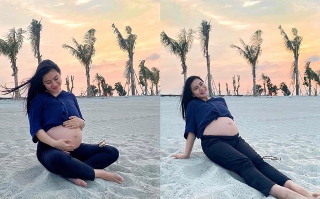 Felicya Angelista Pamer Baby Bump Masuki Usia Hamil 7 Bulan: Udah Naik 12 Kg