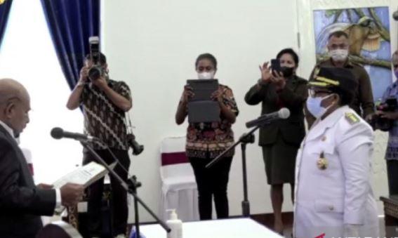 Dilantik Jadi Pj Bupati Yalimo, Ribka Haluk Diminta Pulihkan Kondisi Daerah
