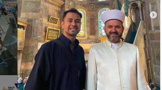Momen Langka, Raffi Ahmad Foto Bareng Imam Besar di Turki: Alhamdulillah Bisa Bertemu