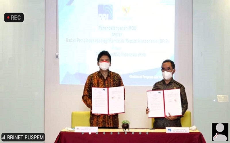 BPIP dan Radio RRI Jalin Kerja Sama Penguatan Ideologi Pancasila