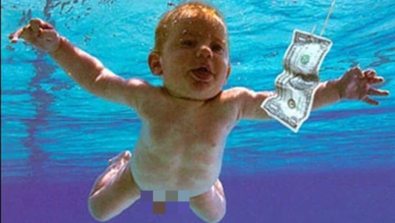 Pria Ini Gugat Nirvana Gara-Gara Foto Bayi Telanjang di Sampul Album Nevermind