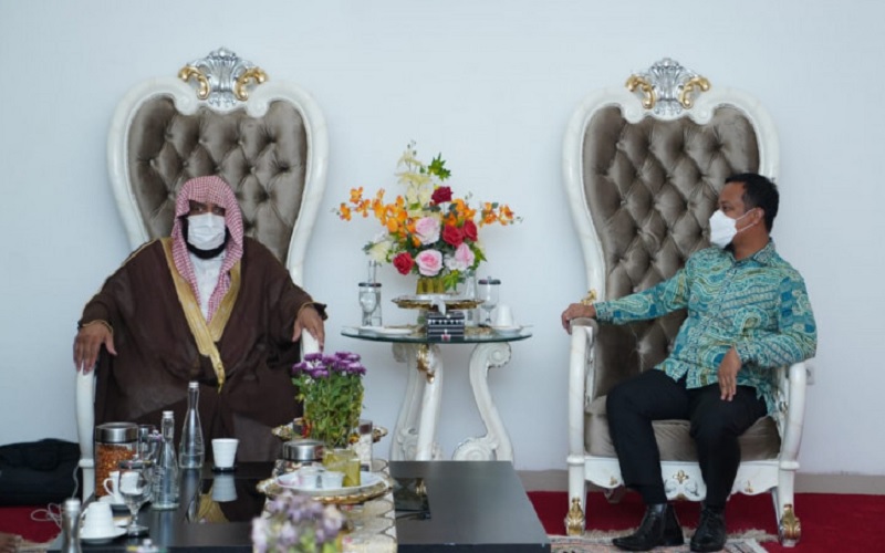 Plt Gubernur Andi Sudirman Sulaiman dan Penasihat Dubes Arab Saudi Bahas Investasi di Sulsel