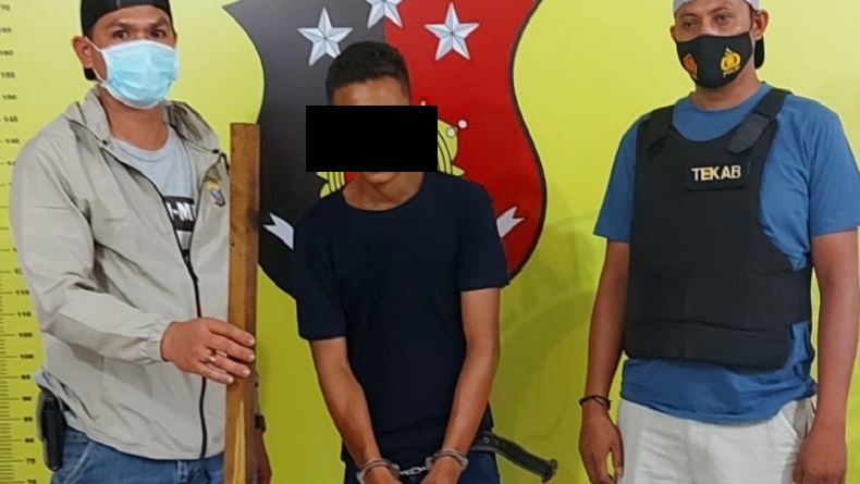 Pemalak Sopir Truk yang Viral di Labura Ditangkap, Ternyata masih Berusia 18 Tahun 