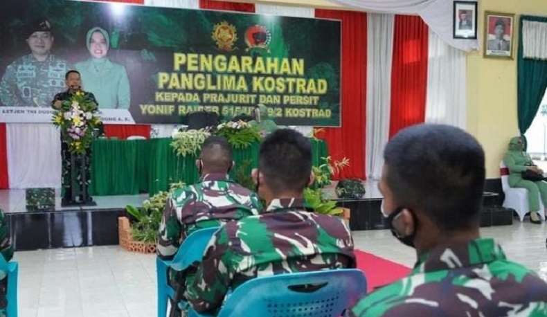 Batalyon Raider Tangkap Santoso, Letjen TNI Dudung : Jika Prajurit Kostrad Turun Masalah Dapat Diatasi