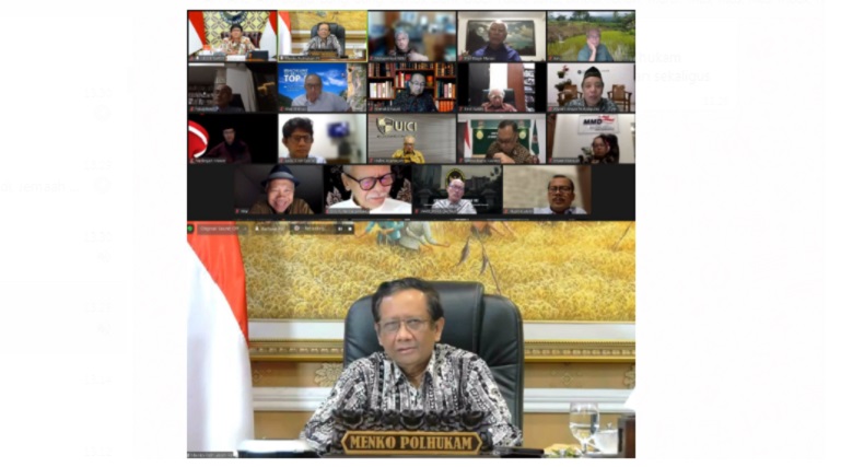 Tokoh Senior Dialog soal Bangsa dengan Menko Polhukam Mahfud MD 