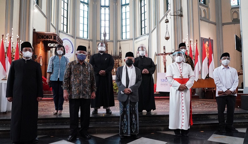 Terowongan Silaturahmi Istiqlal-Katedral, Wapres : Kerukunan Harus Kita Bangun