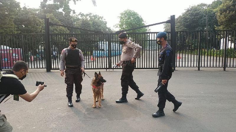 1.980 Petugas Gabungan Dikerahkan Amankan Piala AFF Indonesia vs Thailand di GBK