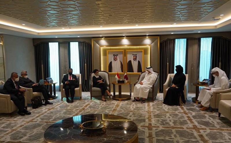 Bertemu Perwakilan Taliban di Qatar, Menlu Retno Marsudi Minta Hak Perempuan Dihormati