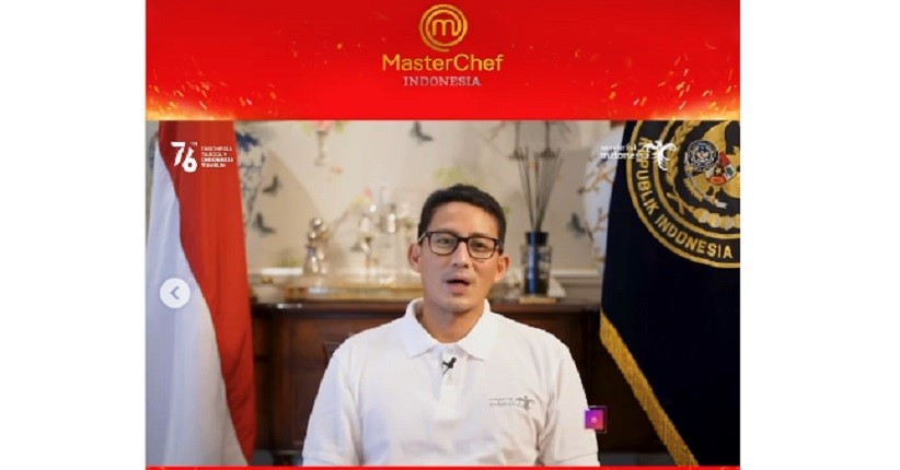 Menparekraf Sandiaga Uno Akan Beri Tantangan Spesial di Grand Final MasterChef Indonesia, Apa Ya?