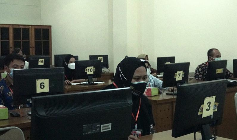 536 Orang Bersaing dalam Tes Seleksi Perangkat Desa di Kabupaten Semarang 