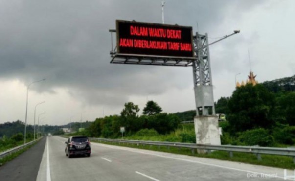 Tarif Baru Tol Bakauheni-Terbanggi Besar Berlaku Mulai Minggu