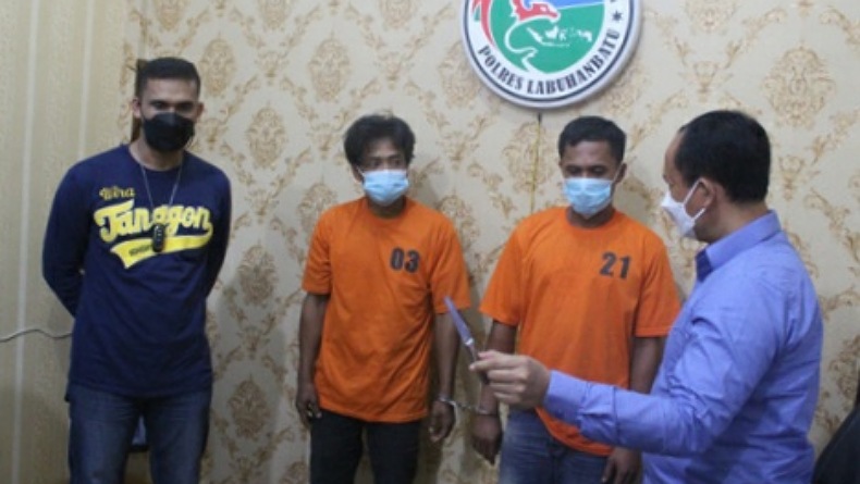 Tangkap Buron Narkoba di Labuhanbatu, Polisi Sempat Ditodong Pisau
